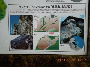 比叡山はホールドもあるが鉾岳はホールドの乏しいスメアリング登攀。